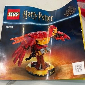 Lego Harry Potter Fawkes Dumbledore’s Phoenix 76394 - used w/ all pieces